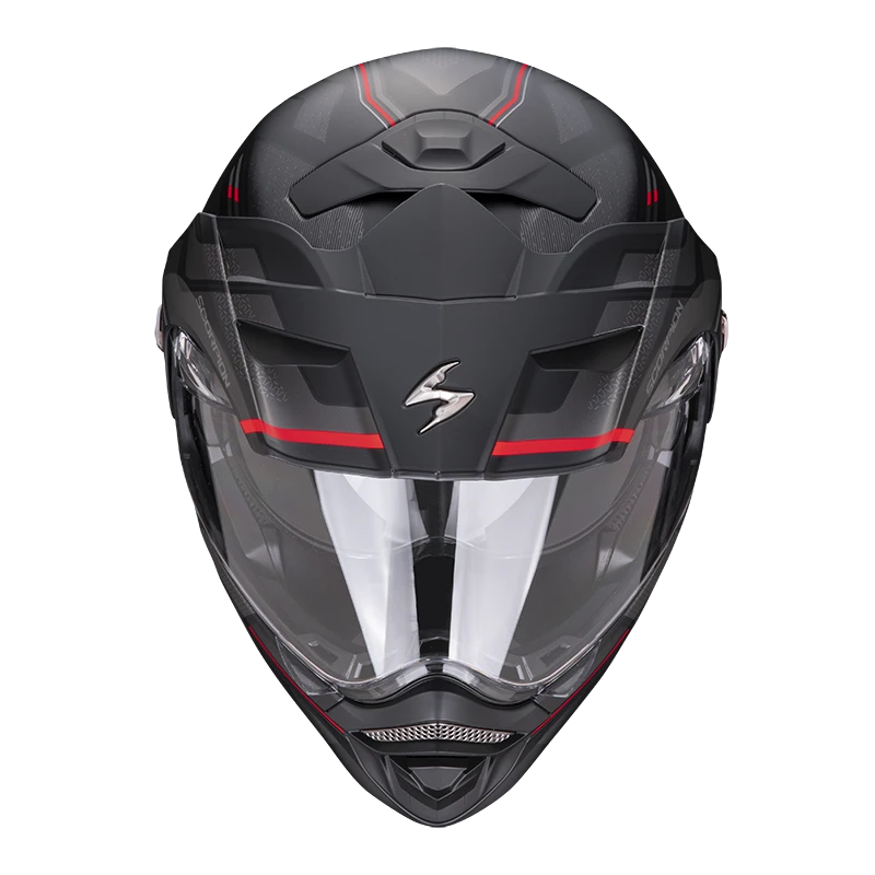 Scorpion ADX-2 Carrera Mat Zwart-Rood Adventure Helm 3 Scorpion ADX-2 Carrera Mat Zwart-Rood Adventure Helm - Afbeelding 3
