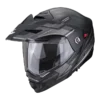Scorpion ADX-2 Carrera Mat Zwart-Zilver Adventure Helm