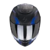 Scorpion Exo-391 Haut Matt Zwart-Zilver-Blauw Integraalhelm