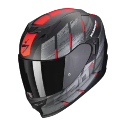 Scorpion Exo-520 Evo Air Maha Mat Zwart-Rood Integraalhelm