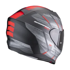 Scorpion Exo-520 Evo Air Maha Mat Zwart-Rood Integraalhelm -Motorfiets Uitrusting Winkel scorpion exo 520 evo air maha matt black red 3