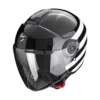 Scorpion Exo-City II Bee Zwart Wit Jethelm
