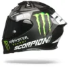 Scorpion EXO-R1 Air Fabio Monster Replica Mat Zwart-Zilver Integraalhelm