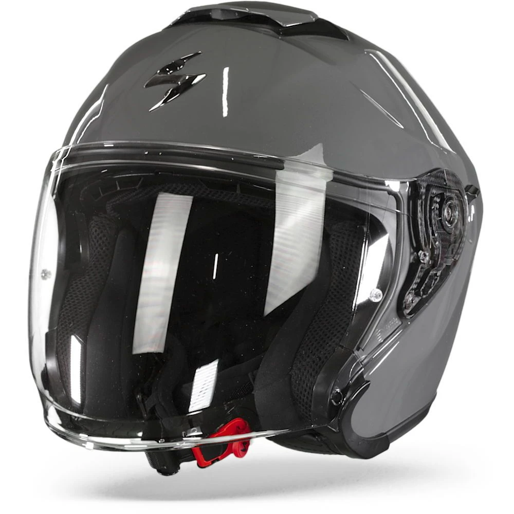 Scorpion EXO-S1 Solid Cement Grijs Jethelm 2 Scorpion EXO-S1 Solid Cement Grijs Jethelm - Afbeelding 2