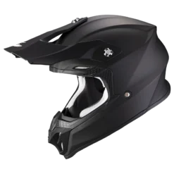 Scorpion VX-16 Evo Air Solid Mat Zwart Crosshelm
