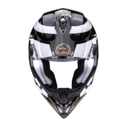 Scorpion VX-16 Evo Air Tub Metal Zwart-Goud Crosshelm