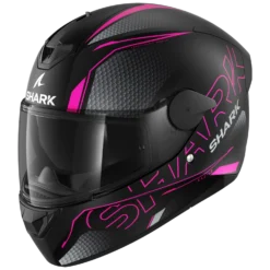 Shark D-Skwal 2 Cadium Mat Zwart Violet Zwart KVK Integraalhelm