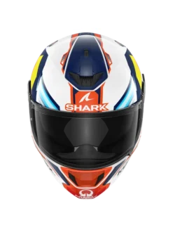 Shark D-Skwal 2 Replica Jorge Martin Wit Blauw Rood WBR Integraalhelm -Motorfiets Uitrusting Winkel shark d skwal 2 replica jorge martin white blue red wbr 3