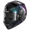 Shark Ridill 1.2 Nelum Zwart Glitter Zwart Integraalhelm