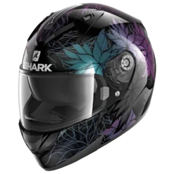 Shark Ridill 1.2 Nelum Zwart Glitter Zwart Integraalhelm