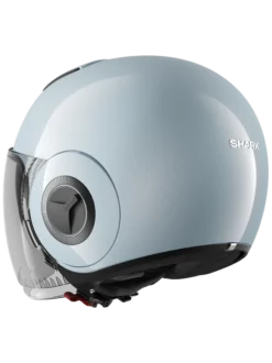 Shark Shark Nano Blank Pearl Blauw B07 Jethelm