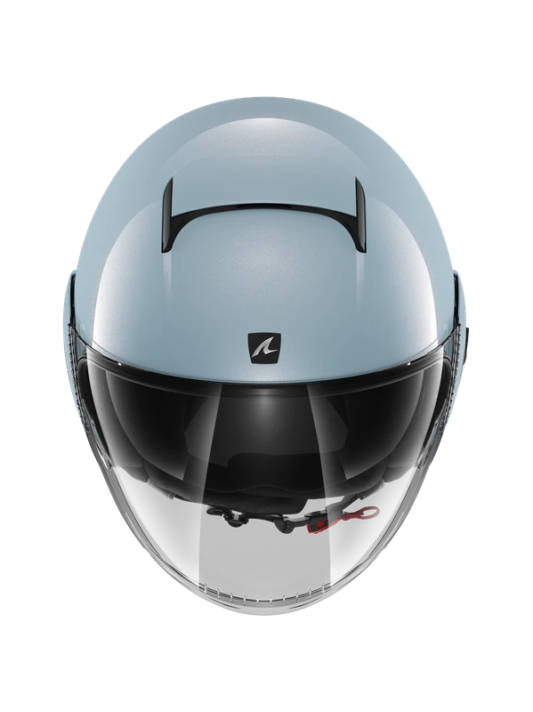 Shark Shark Nano Blank Pearl Blauw B07 Jethelm 3 Shark Shark Nano Blank Pearl Blauw B07 Jethelm - Afbeelding 3