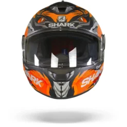 Shark Skwal 2 Iker Lecuona Mat Zwart Oranje Zilver KOS Integraalhelm -Motorfiets Uitrusting Winkel shark skwal 2 iker lecuona mat black orange silver kos.01