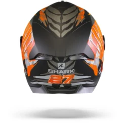Shark Skwal 2 Iker Lecuona Mat Zwart Oranje Zilver KOS Integraalhelm -Motorfiets Uitrusting Winkel shark skwal 2 iker lecuona mat black orange silver kos.19