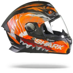 Shark Skwal 2 Iker Lecuona Mat Zwart Oranje Zilver KOS Integraalhelm -Motorfiets Uitrusting Winkel shark skwal 2 iker lecuona mat black orange silver kos.29