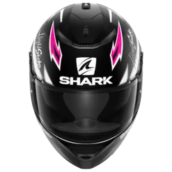 Shark Spartan 1.2 Adrian Parassol Mat Zwart Antraciet Paars KAV Integraalhelm