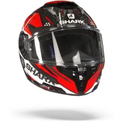 Shark Spartan GT Carbon Urikan Carbon Rood Wit DRW Integraalhelm