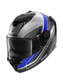 Shark Spartan GT Pro Toryan Mat Antraciet Blauw Zwart ABK Integraalhelm