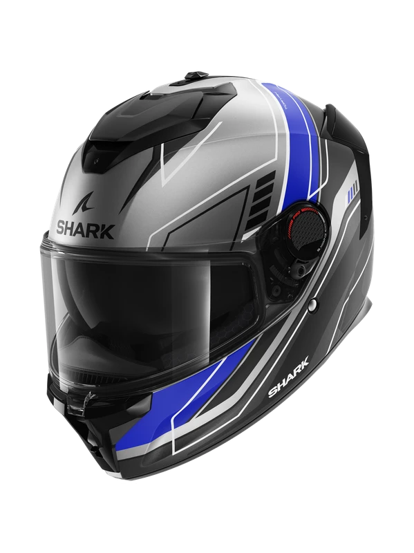 Shark Spartan GT Pro Toryan Mat Antraciet Blauw Zwart ABK Integraalhelm 1 Shark Spartan GT Pro Toryan Mat Antraciet Blauw Zwart ABK Integraalhelm