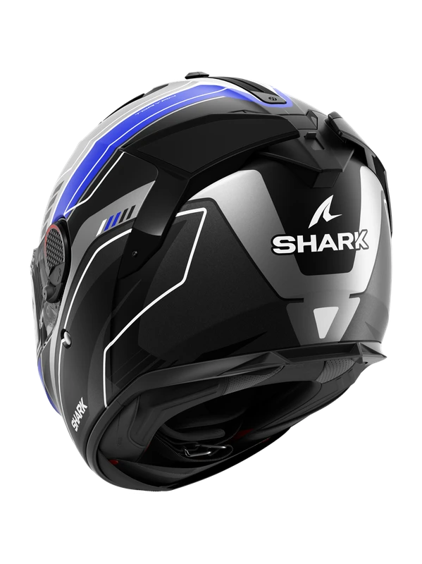 Shark Spartan GT Pro Toryan Mat Antraciet Blauw Zwart ABK Integraalhelm 2 Shark Spartan GT Pro Toryan Mat Antraciet Blauw Zwart ABK Integraalhelm - Afbeelding 2