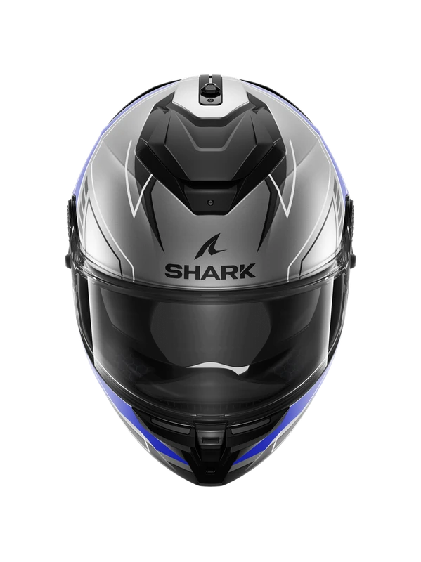 Shark Spartan GT Pro Toryan Mat Antraciet Blauw Zwart ABK Integraalhelm 3 Shark Spartan GT Pro Toryan Mat Antraciet Blauw Zwart ABK Integraalhelm - Afbeelding 3