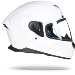 Shark Skwal 2 Blank WHU Wit Integraalhelm -Motorfiets Uitrusting Winkel shark skwal 2 black white whu white led.29 1