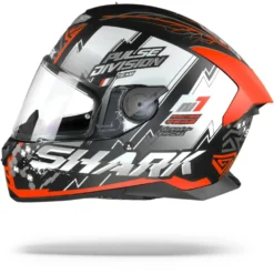 Shark Skwal 2 Noxxys Mat Zwart Rood Zilver KRS Integraalhelm -Motorfiets Uitrusting Winkel sharkskwal2.2noxxysmatkrs.10 1