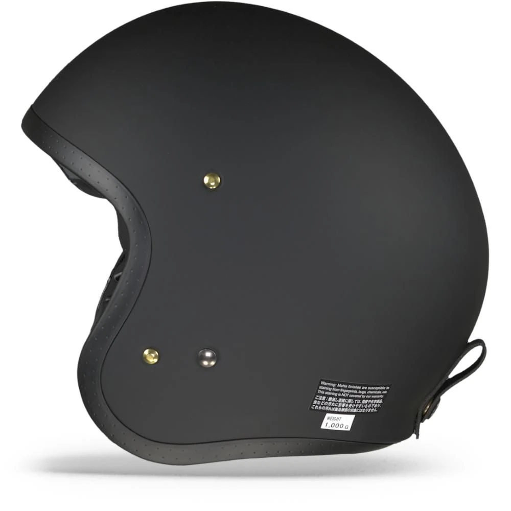 Shoei J.O Mat Zwart Jethelm 2 Shoei J.O Mat Zwart Jethelm - Afbeelding 2