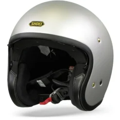 Shoei J.O Mat Licht Zilver Jethelm -Motorfiets Uitrusting Winkel shoei j.o matt light silver frontpage