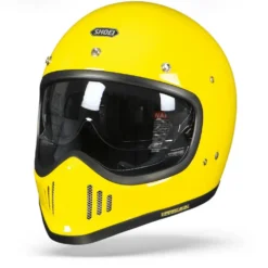 Shoei Ex-Zero Brilliant Geel Crosshelm -Motorfiets Uitrusting Winkel shoeiexzeroyellow.04 1