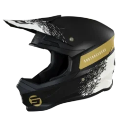 SHOT Furious Roll Zwart Goud Mat Crosshelm -Motorfiets Uitrusting Winkel shot furious roll black gold mat1