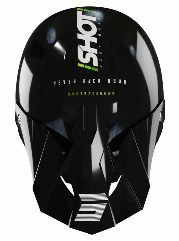 SHOT Furious Story Groen Glanzend Crosshelm 2 SHOT Furious Story Groen Glanzend Crosshelm - Afbeelding 2