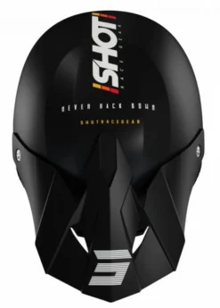 SHOT Furious Story Oranje Mat Crosshelm