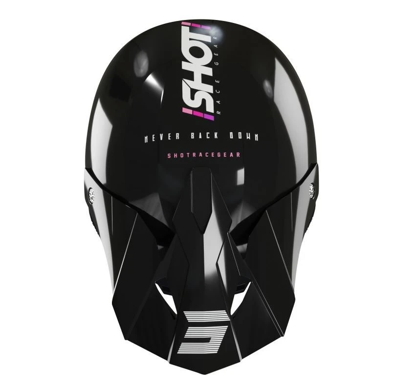 SHOT Furious Story Roze Glanzend Crosshelm 2 SHOT Furious Story Roze Glanzend Crosshelm - Afbeelding 2