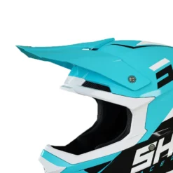 SHOT Peak Furious Chase Black Turquoise Glossy -Motorfiets Uitrusting Winkel shot peak furious chase black turquoise glossy 3