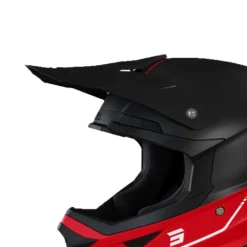 SHOT Peak Furious Raw 3.0 Black Red Matt -Motorfiets Uitrusting Winkel shot peak furious raw 3 0 black red matt 1