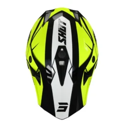 SHOT Peak Pulse Revenge Black Neon Yellow White Glossy