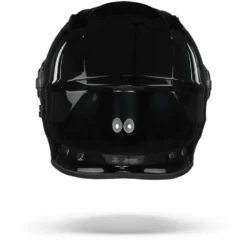 Simpson Darksome Zwart Metal Systeemhelm -Motorfiets Uitrusting Winkel simpson darksome black metal.19 1