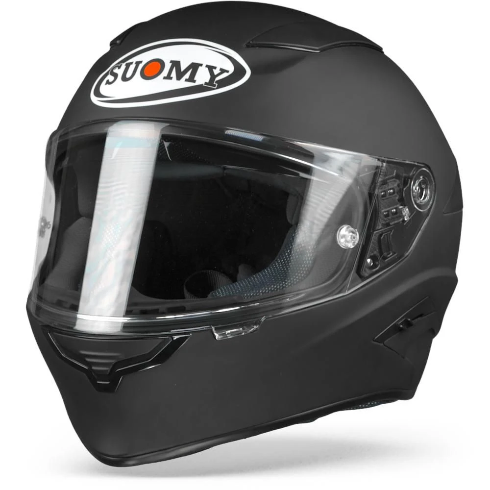 Suomy Speedstar Plain Mat Zwart Integraalhelm 4 Suomy Speedstar Plain Mat Zwart Integraalhelm - Afbeelding 4