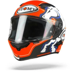 Suomy Speedstar Zerofour Mat Rood Wit Zwart Integraalhelm -Motorfiets Uitrusting Winkel suomy speedstar zerofour.04 1