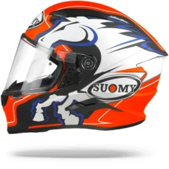 Suomy Speedstar Zerofour Mat Rood Wit Zwart Integraalhelm -Motorfiets Uitrusting Winkel suomy speedstar zerofour.10 1