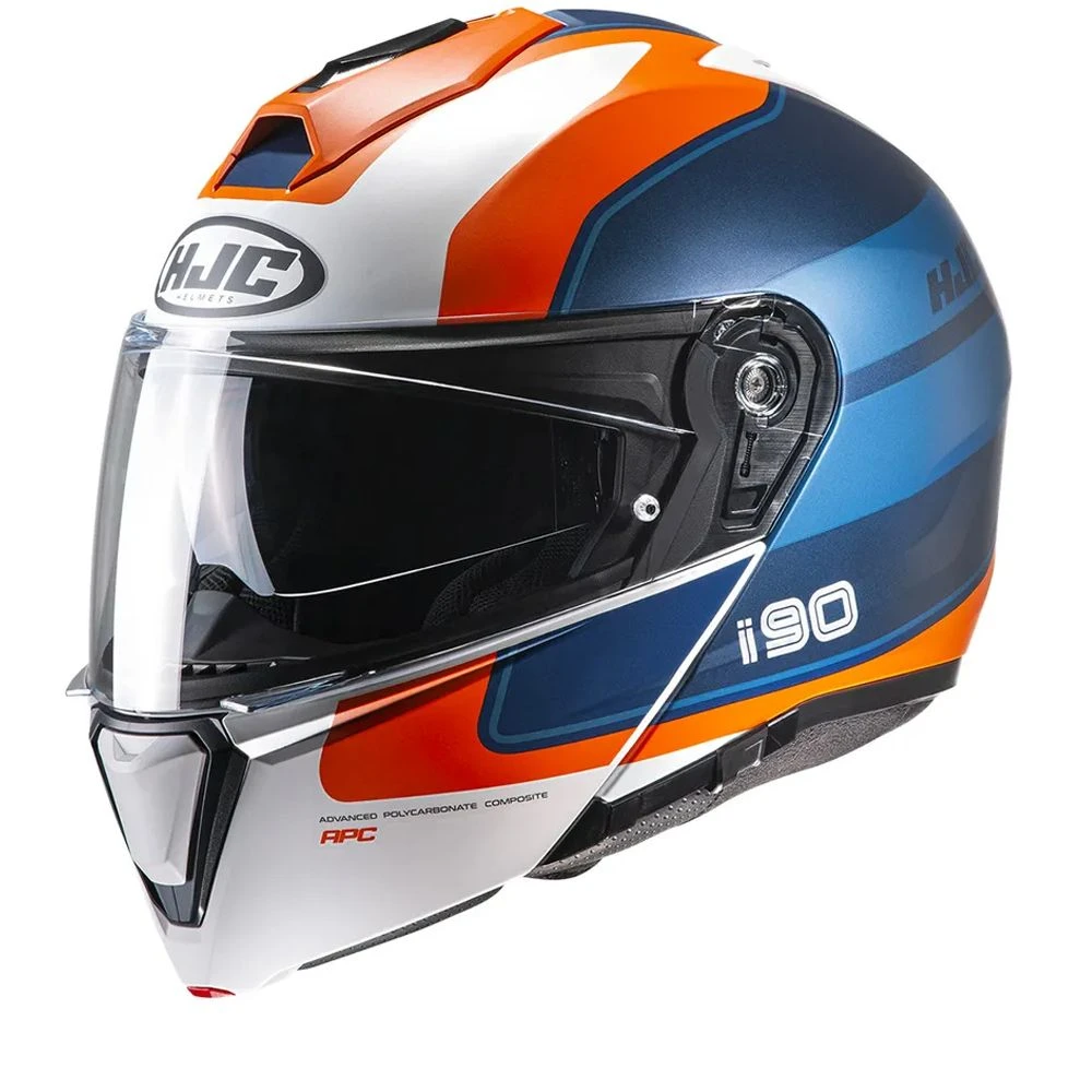 HJC I90 Wasco Blauw Oranje Systeemhelm