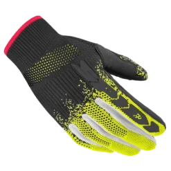 Spidi X-Knit Zwart Geel Fluo -Motorfiets Uitrusting Winkel x knit spidi yellow